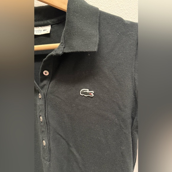 Lacoste Black Polo Shirtdress - Picture 4 of 6